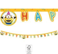 Banner i papp Minions The Rise of Gru, Happy Birth