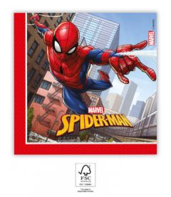 Papirservietter Spider-Man Crime Fighter 20 stk, 3