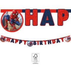 Banner i papp Spider-Man Crime Fighter, Happy Birt