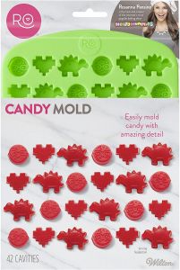 Candy mold Dino and Heart
