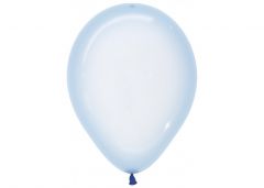 Ballonger Lyseblå Crystal Pastel 30cm, 100 PK