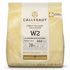 Sjokolade Callebaut Hvit 400G (W2)
