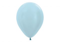 Ballonger Blå Satin 30cm, 100 PK