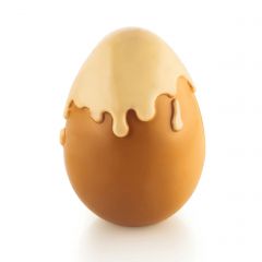 Konfektform Egg Drippy 5,8x12cm H16,2cm