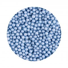 Kakestrø Perler Isblå 4mm 90g