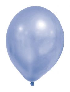 Ballonger Metallic Blå Pastel 8 stk