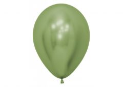 Ballonger LimeGrønn Reflex 30cm, 50 PK