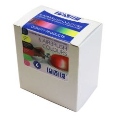 PME Airbrush Fargepakke 6x25g