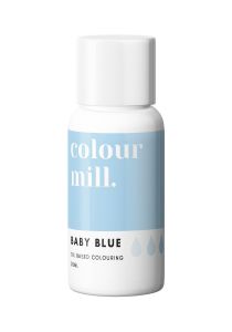 Colour Mill Oljebasert Matfarge 20ml Baby Blue