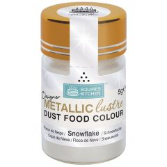 Designer Dust Snowflake Metallic Food Colour, 5g