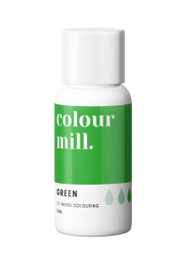 Colour Mill Oljebasert Matfarge 20ml Green