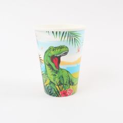 Drikkekrus i Papp Dinosaur 8 stk 