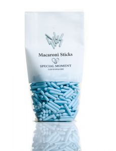 Macaroni Sticks - Lyseblå 120g