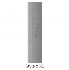 Kakeskrape XL Metall Dobbel Stripe (Style 0)