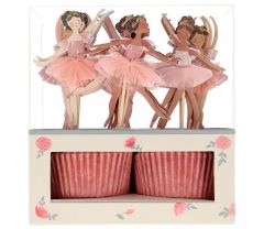 Meri Meri Cupcake Kit Ballerina 48 dl