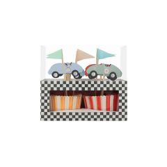 Meri Meri Cupcake Kit Racerbil 48 dl