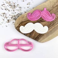 Moustache Cookie Cutter and Stamp