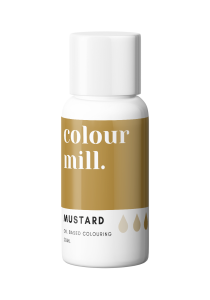 Colour Mill Oljebasert Matfarge 20ml Mustard