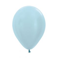 Ballonger Blå Satin 30cm, 12 PK