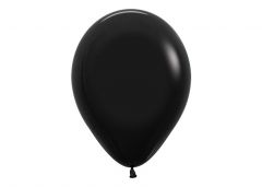 Ballonger Svart Fashion 30cm, 12 PK