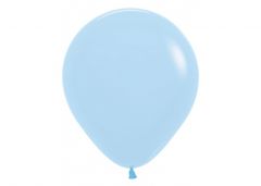Ballonger Blå Pastel Matt 46cm, 50 PK