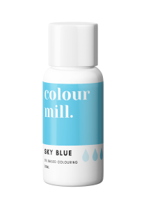 Colour Mill Oljebasert Matfarge 20ml Sky Blue