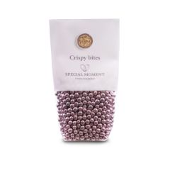 Crispy bites mini - Rosa & Sølv (ekte) 100g