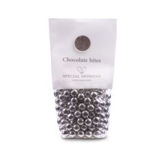 Sjokoladekuler - Sølv (ekte) 130g