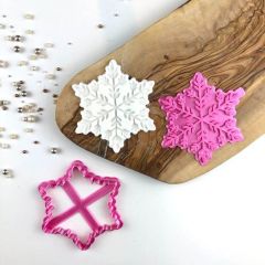 Snowflake Cookie Cutter and Stamp