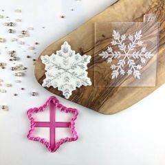 Snowflake Cookie Cutter and Embosser