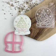 Snow Globe Cookie Cutter and Embosser