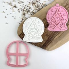 Snow Globe Cookie Cutter and Stamp